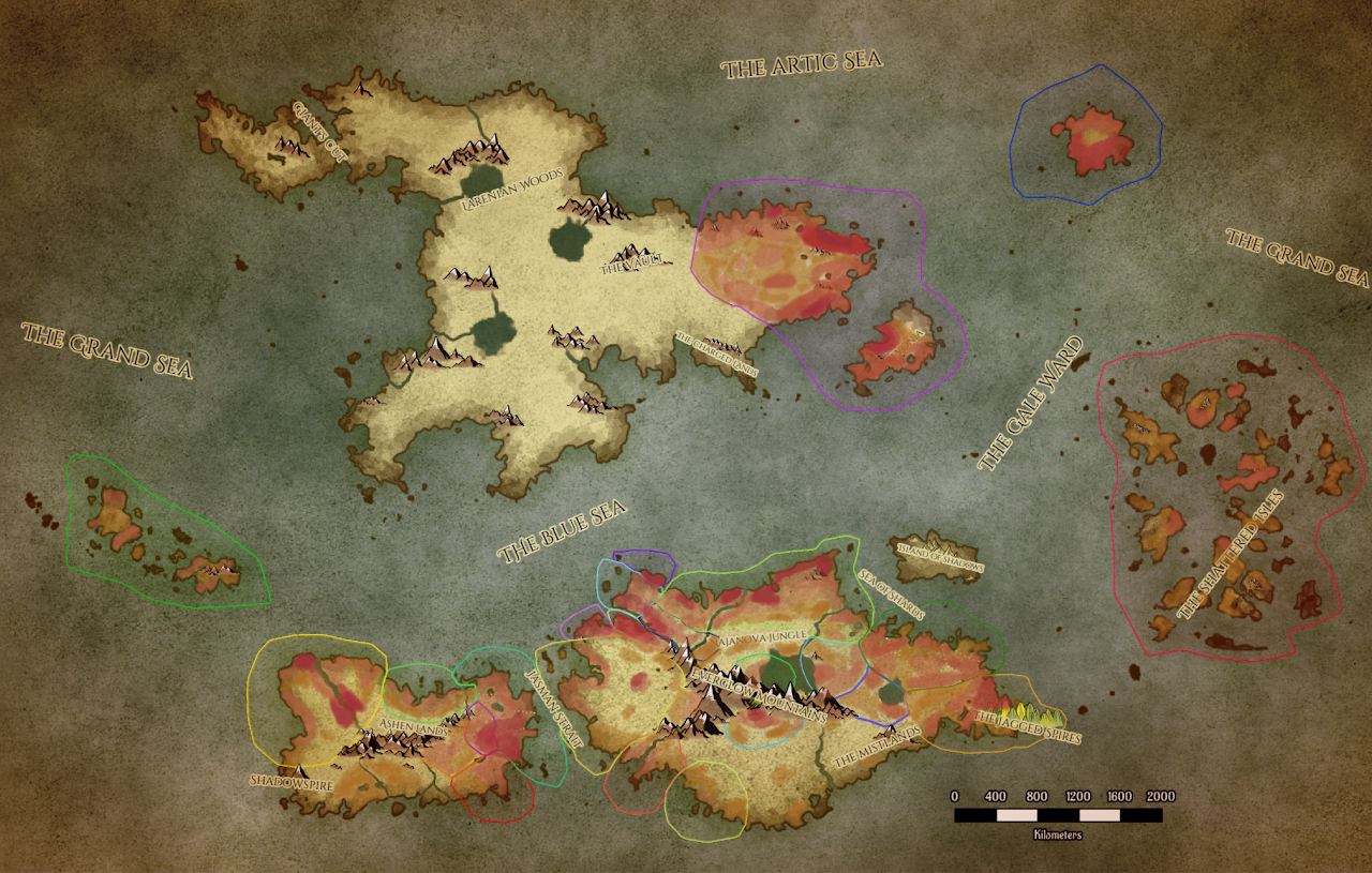 Kastorix Population Map